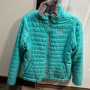 The North Face Mossbud reversible jacket.